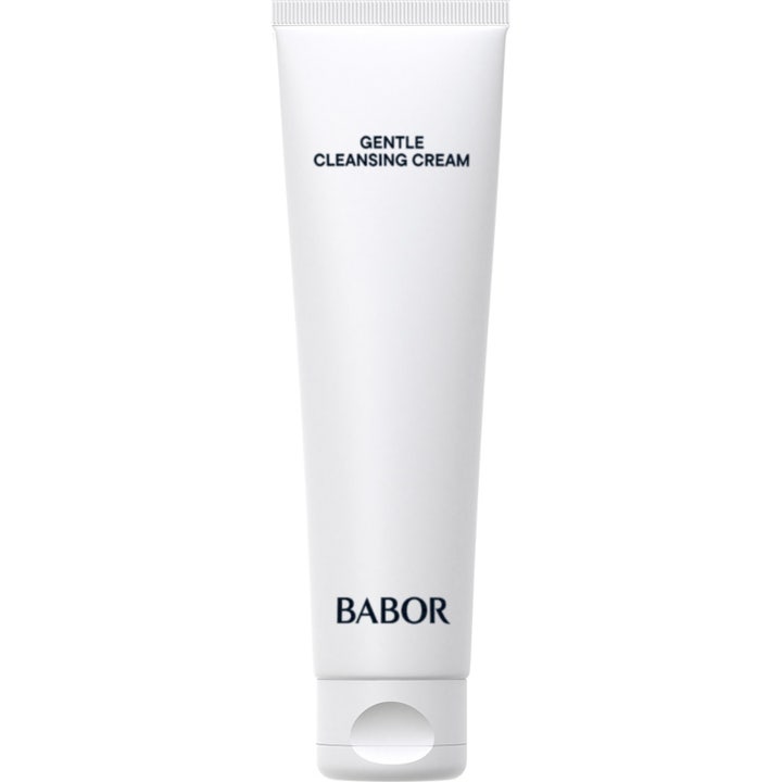Babor Gentle Cleansing Cream ansiktsrens i en hvit minimalistisk tube som gir en skånsom og mild rensing.