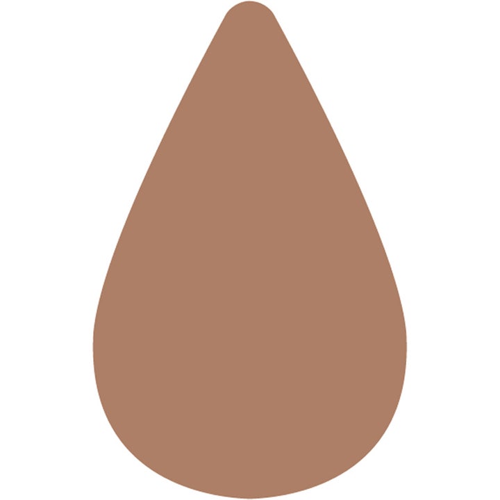 Starskin Stocking Spray Color 50 100 ml selvbruning for kropp med en dråpeformet brun fargeprøve som gir glød