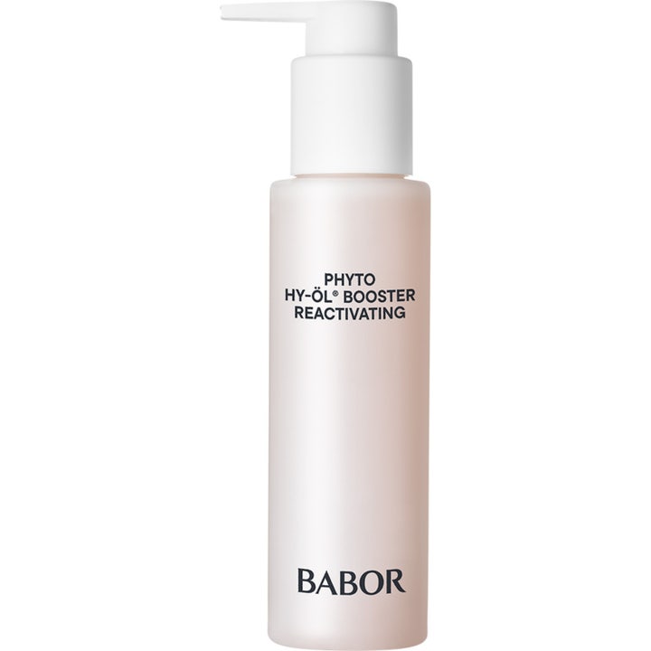 Babor Phyto HY-ÖL Booster Reactivating 100 ml vitaliserende ansiktsrens i frostet flaske med hvit pumpe