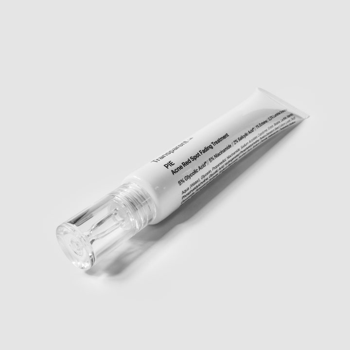 Niche Beauty Lab Transparent Lab PIE 30 ml spot treatment i hvit tube med salisylsyre og niacinamid
