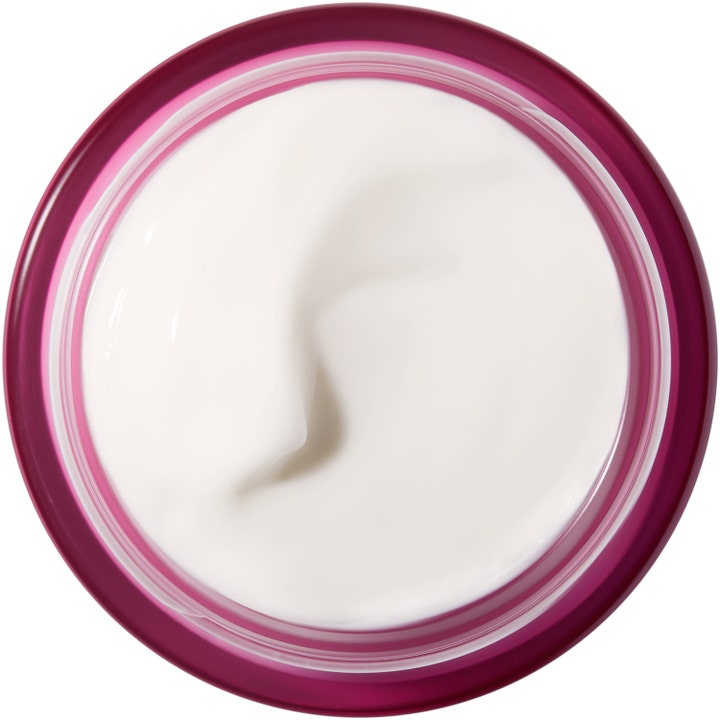 Nuxe Merveillance LIFT Concentrated Night Cream 50 ml oppstrammende nattkrem med hvit fløyelsmyk tekstur i rosa krukke