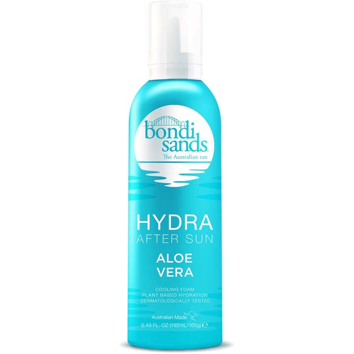 Bondi Sands Hydra After Sun 192 ml kjølende skum med aloe vera i blå pumpeflaske