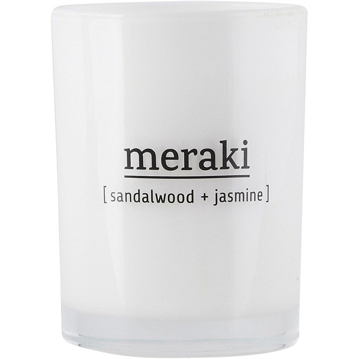 Sandalwood & Jasmine Scented Candle