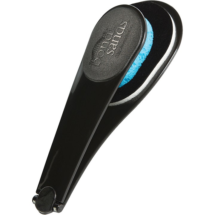 Bondi Sands Self Tan Back Applicator ryggapplikator for selvbruning i svart plast med en myk blå påføringssvamp