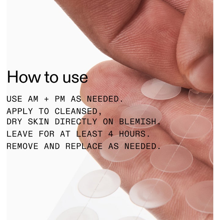 The INKEY List Hydrocolloid Invisible Pimple Patches 22 stk kviseplaster i hvit eske som behandler kviser effektivt.