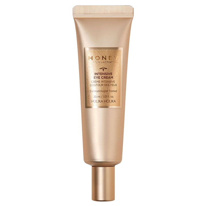Holika Holika Honey Royalactin Intensive Eye Cream 30 ml intensiv øyekrem som gir næring i en gullfarget tube