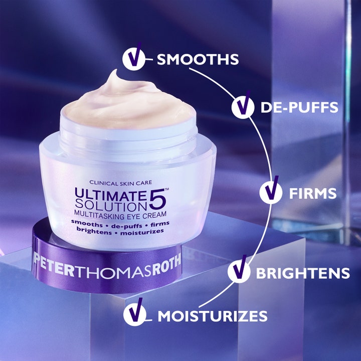 Peter Thomas Roth Ultimate Solution 5 Eye Cream 15 ml fastgjør huden med fyldig tekstur i krukke