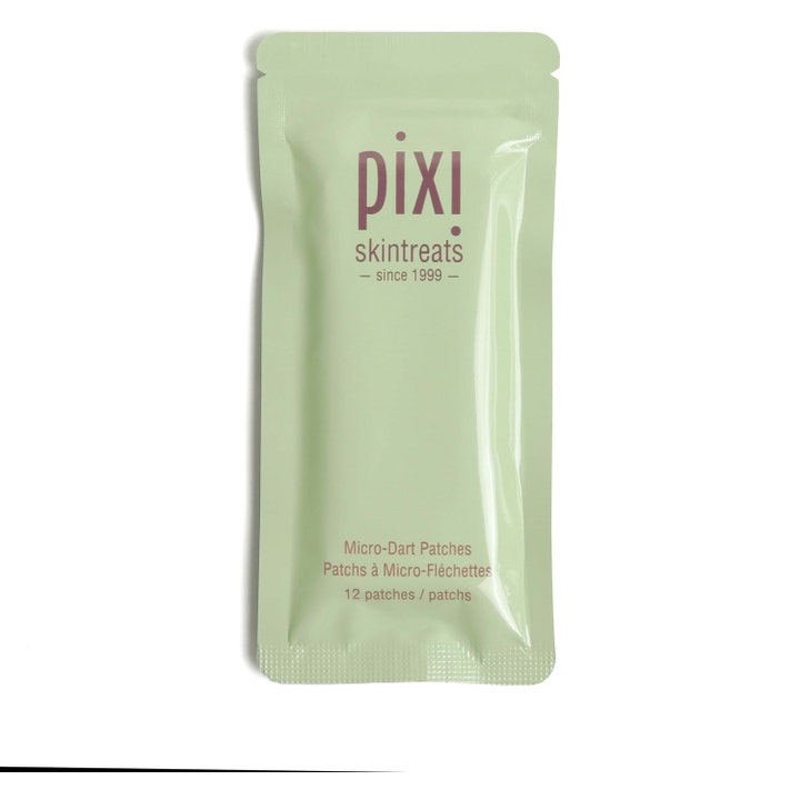 Pixi Overnight Spot Stickers 12 stk kviselapper i lysegrønn pose som behandler urenheter