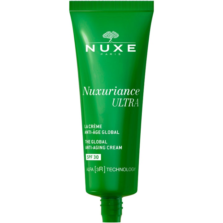 Nuxe Nuxuriance Ultra 50 ml anti-aging dagkrem i grønn tube med SPF 30 og Alfa 3R Technology