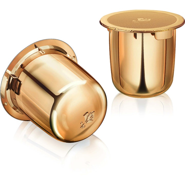 Lancôme Absolue Soft Cream 60ml regenererende ansiktskrem i to skinnende gullfargede refillkapsler med rose-logo